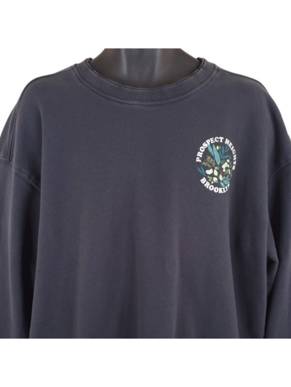 Prospect Heights Brooklyn Sweatshirt Mens Size XL Black Travel Destination